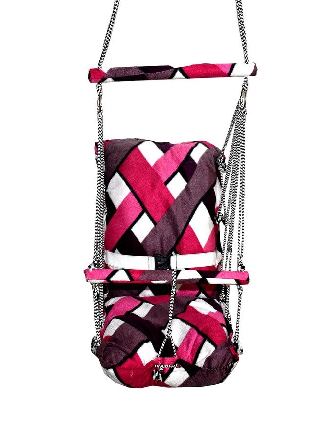 MARSHLAND Swing for 0 to 2 Years Baby with Safety Belt & Handle Light Weight Easy Carry & Install Indore and Outdoor - Image 1
